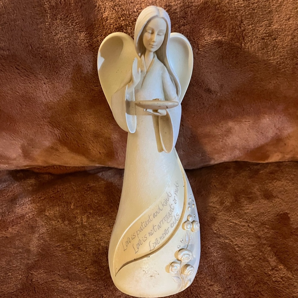 Elegant Angel Marriage Figurine